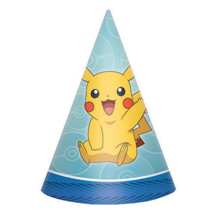 Pokemon Core Party Hat Pack of 8