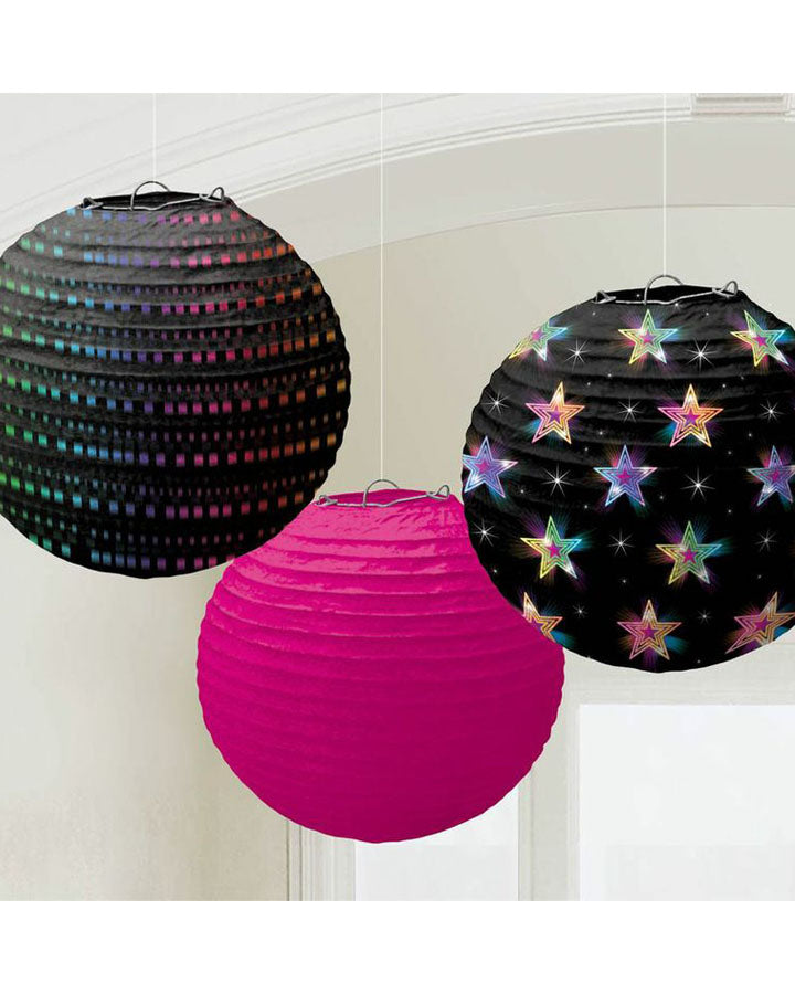 70s Round Paper Lanterns