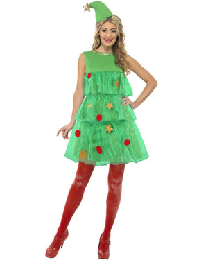 Christmas Tree Tutu Womens Costume