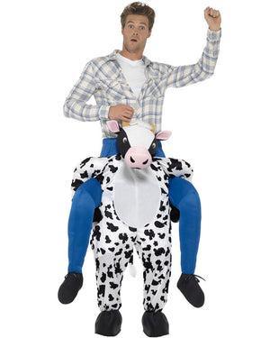 Cow Piggyback Mens Costume