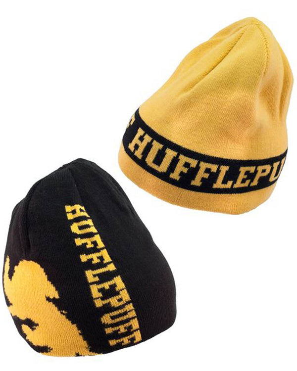 Harry Potter Hufflepuff Reversible Knit Beanie