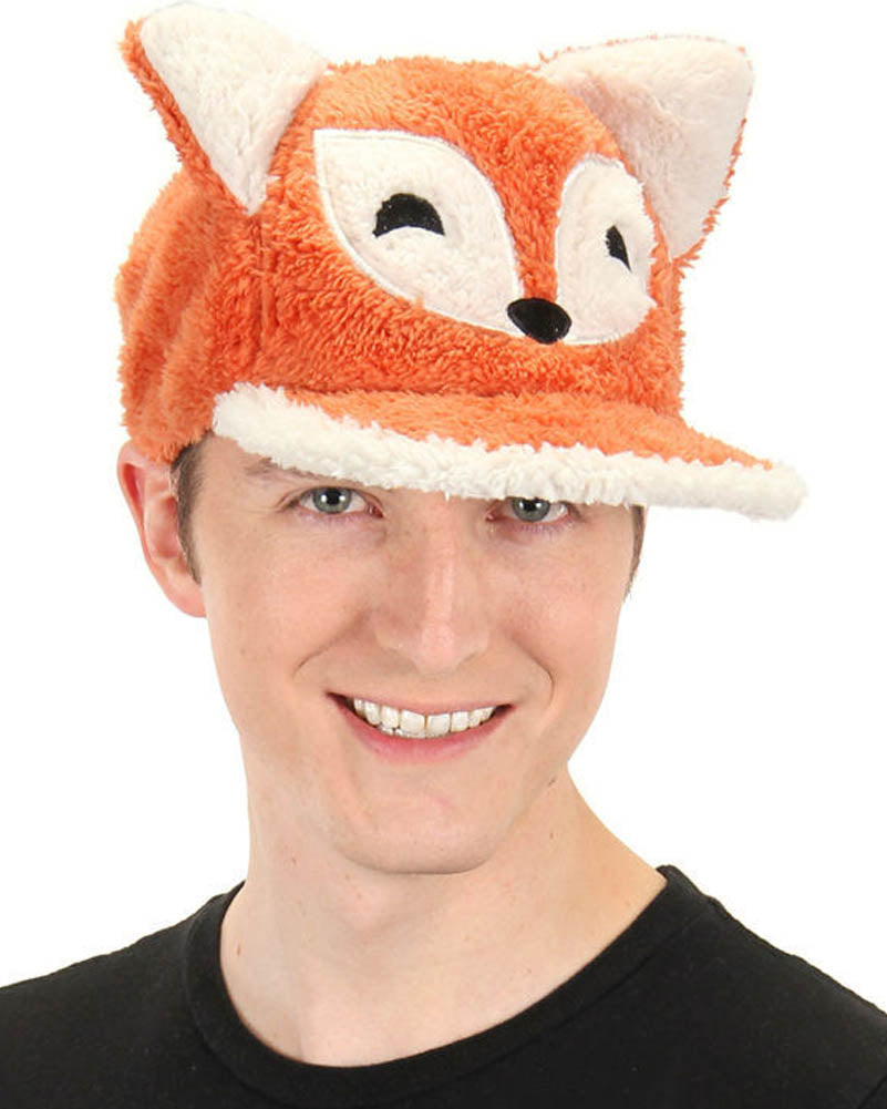 Fuzzy Fox Snapback Cap