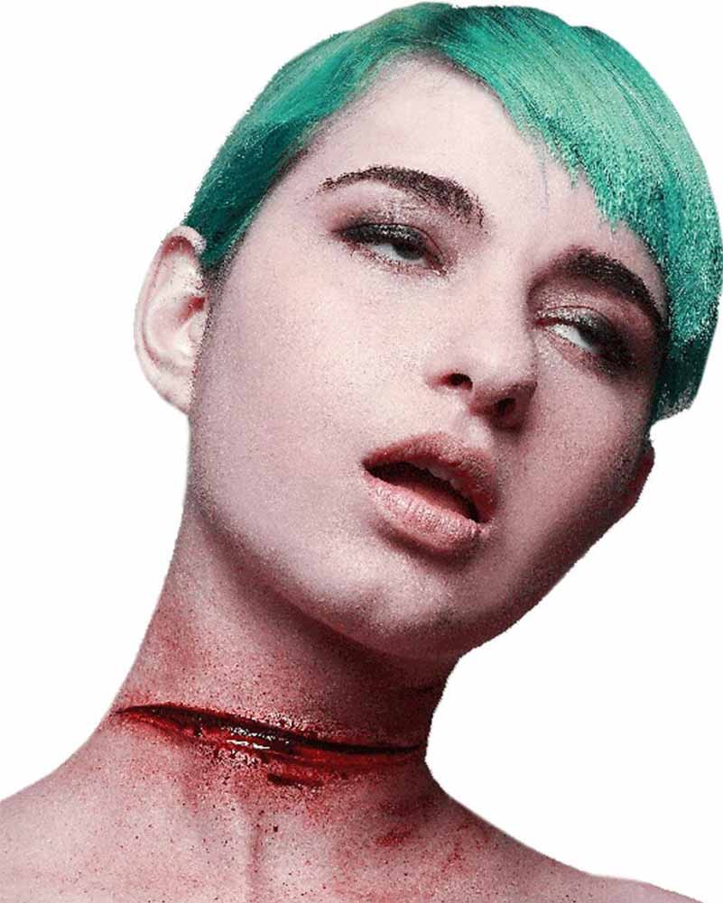Slit Throat Luxury FX Appliance Transfer Prosthetic Wound