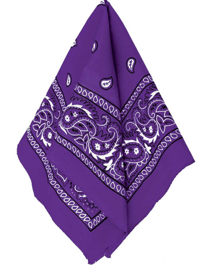Purple Bandana