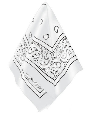 Image of white bandana.