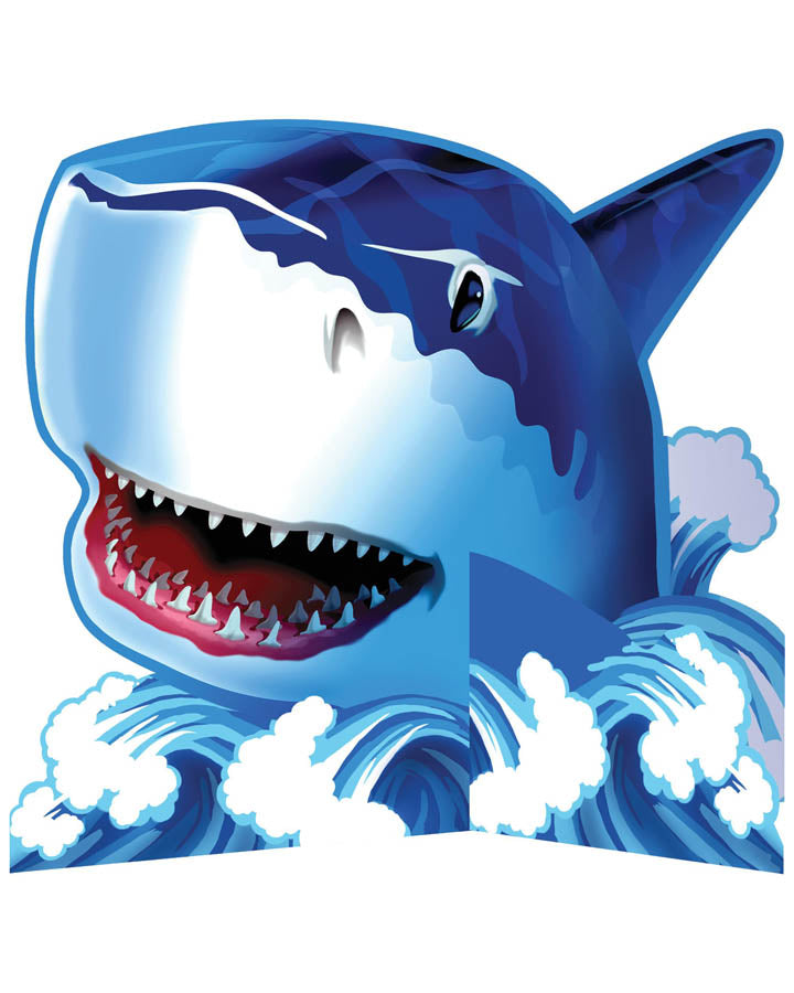 Shark Splash Standup Centrepiece