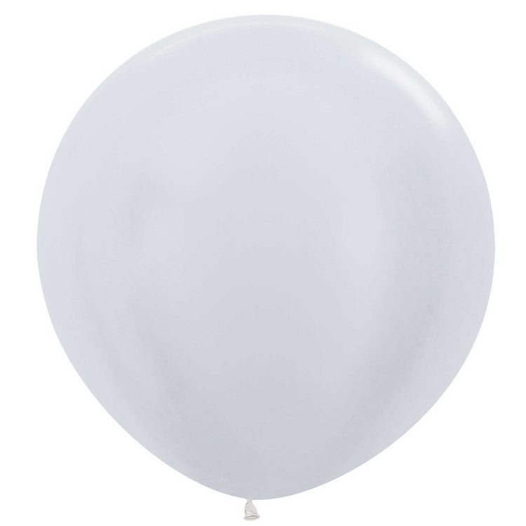 Sempertex 60cm Satin Pearl Latex Balloons 406, 3PK Pack of 3