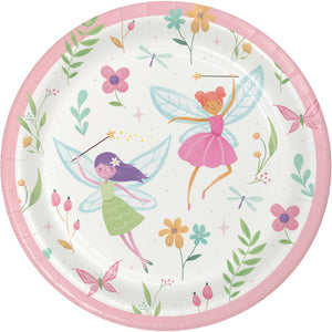 Fairy Forest Lunch Plates Paper 18cm Pack of 8