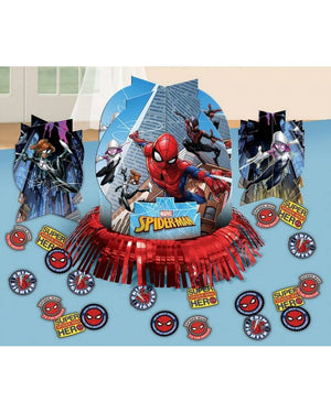 Spiderman Webbed Wonder Table Decorating Kit