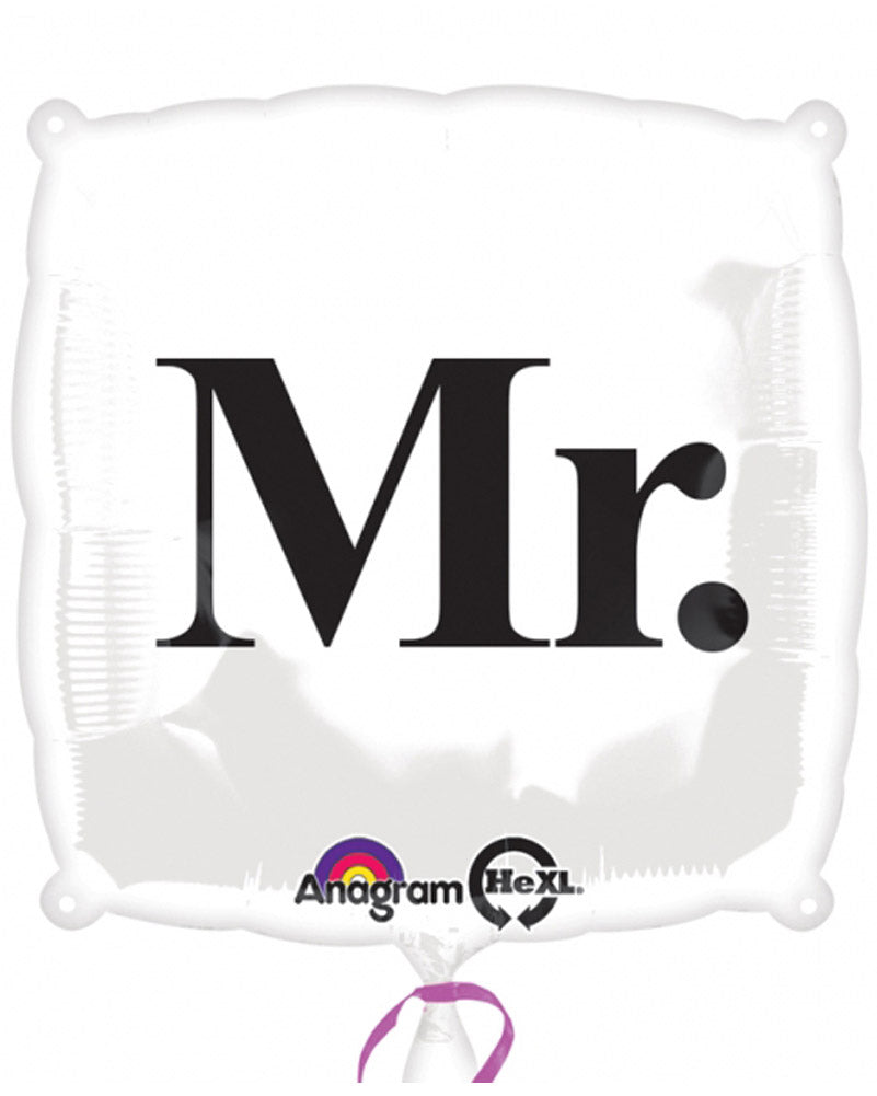 Mr Square Foil Balloon