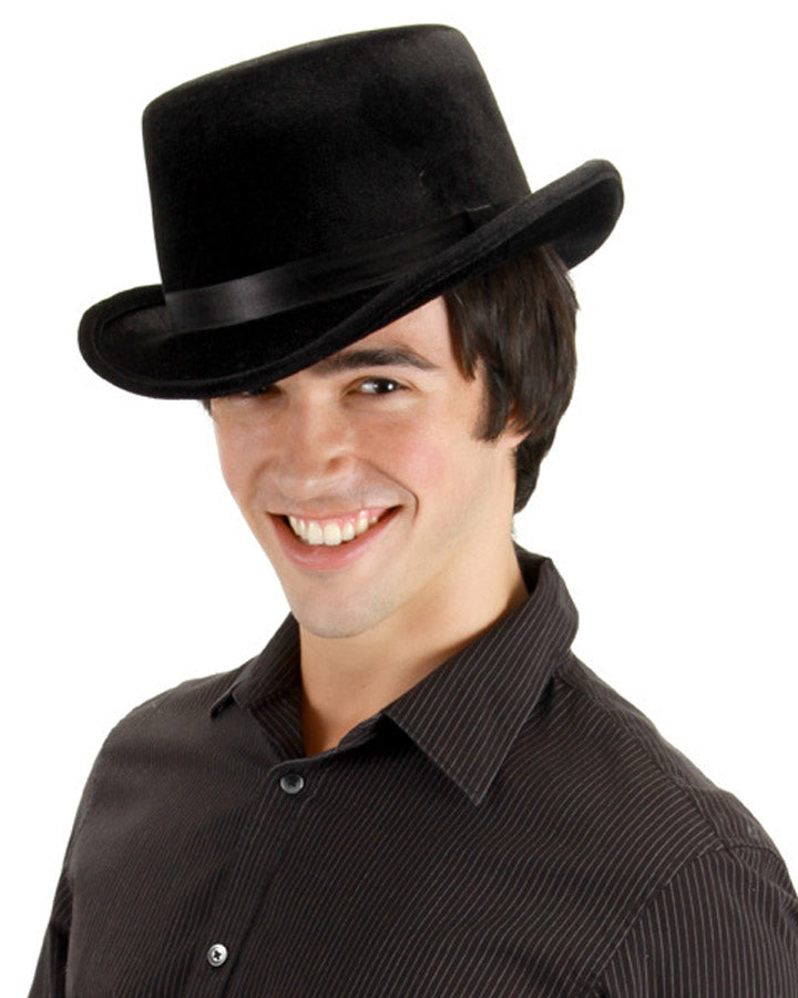 Short Black Top Hat