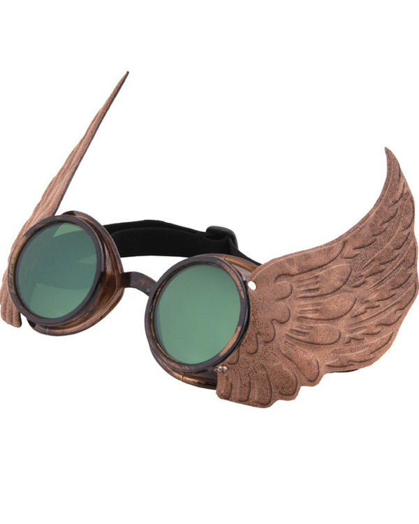 Gold Winged Goggles