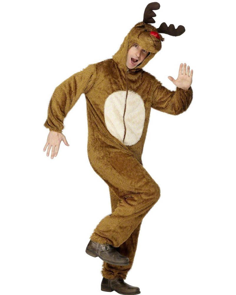 Rudolph Reindeer Adult Christmas Costume