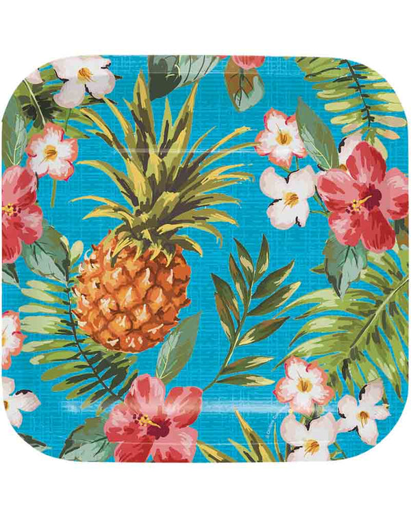 Aloha 18cm Paper Plates Pack of 8