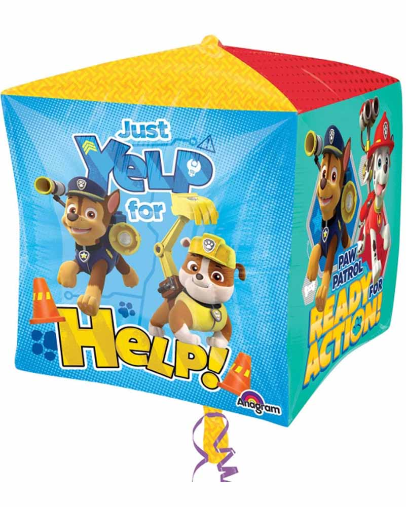 Paw Patrol Ultrashape Cubez Foil Balloon 38cm