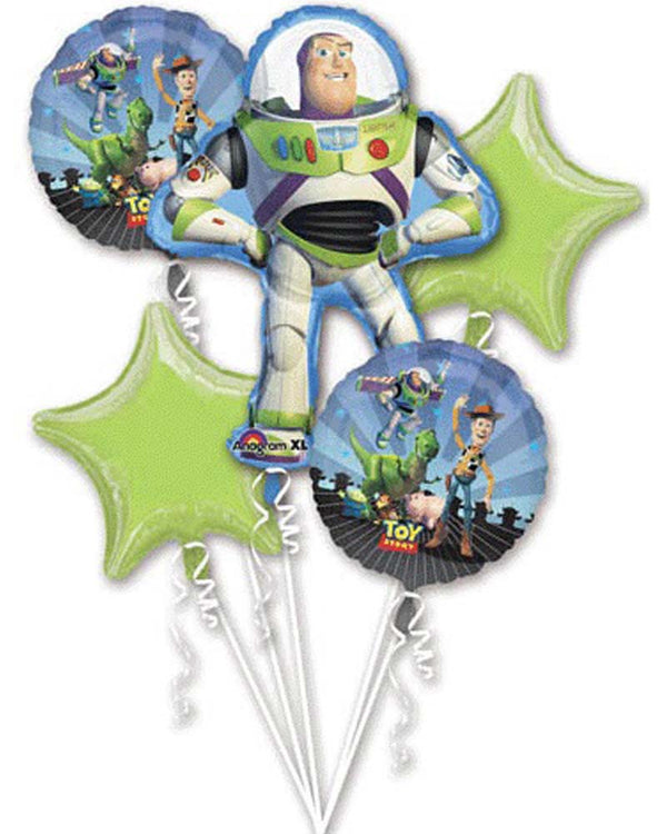 Disney Toy Story Foil Balloon Bouquet Pack of 5
