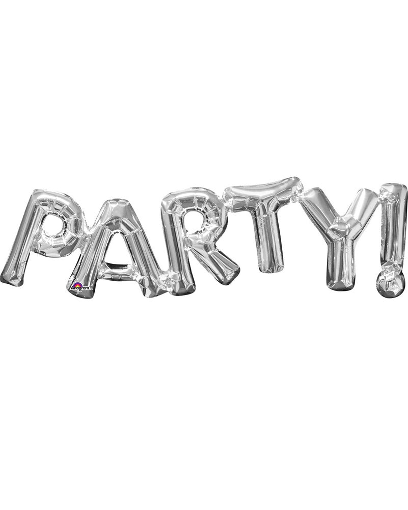 Party Silver Foil Balloon