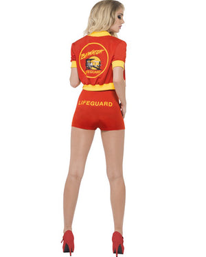 Baywatch Lifeguard Bodysuit Womens Costume