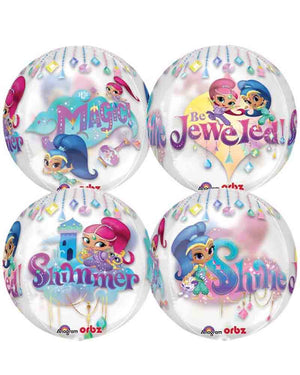 Shimmer and Shine Orbz Clear Balloon