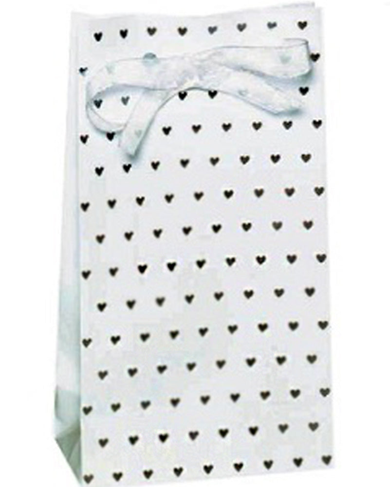 Wedding and Anniversary Tender Love Paper Favour Bags Pack of 12
