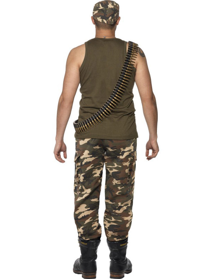 Khaki Camouflage Army Mens Costume