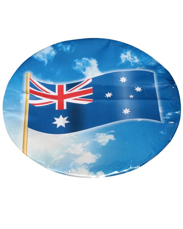 Australian Flag 23cm Paper Plates Pack of 8