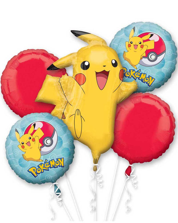 Pokemon Foil Balloon Bouquet