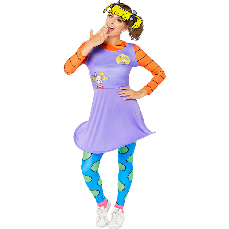 Rugrats Angelica Womens Costume Size 12-14