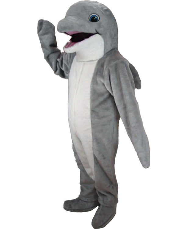 Grey Dolphin Professional Mascot Costume