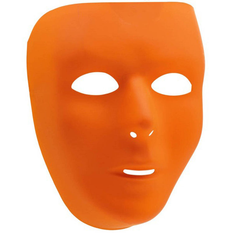 Team Spirit Orange Full Face Mask
