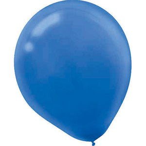 Latex Balloons 12cm 50 Pack Bright Royal Blue Pack of 50