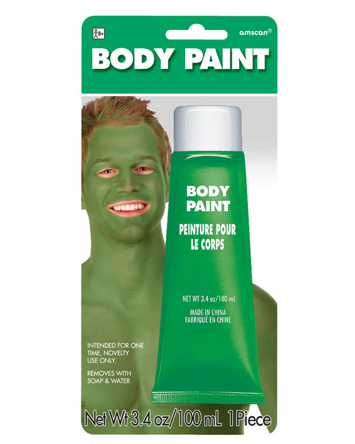 Green Body Paint