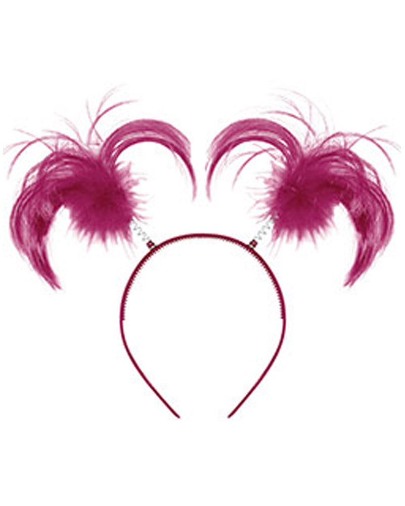 Burgundy Ponytail Headbopper