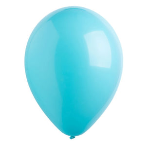 Fashion Caribbean Blue 30cm Latex Balloons Bulk Pack of 200