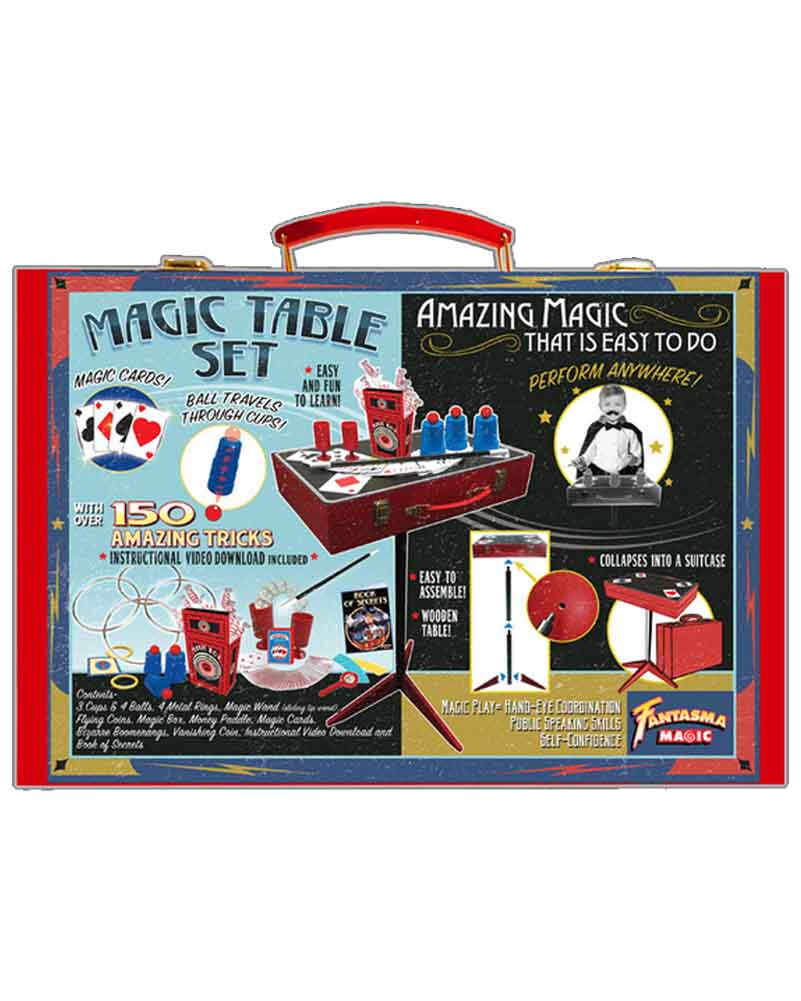 Retro Magic Table Set 150 Tricks
