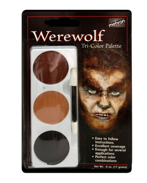 Mehron Werewolf Makeup Palette