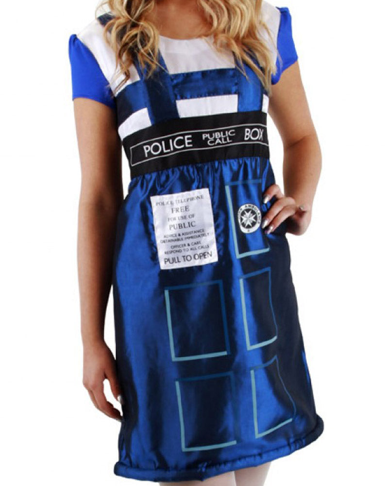 Doctor Who Tardis Dress Womens Costume