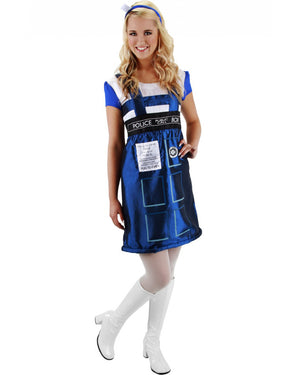 Doctor Who Tardis Dress Womens Costume