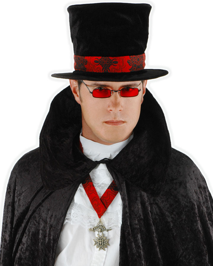 Vampire Hat Glasses and Amulet Kit