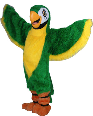 Green Parrot Professional Mascot Costume
