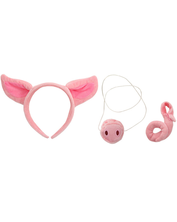 Pig Headband Nose and Tail Kit