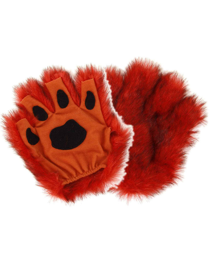 Orange Fingerless Paws