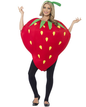 Strawberry Red Adult Costume