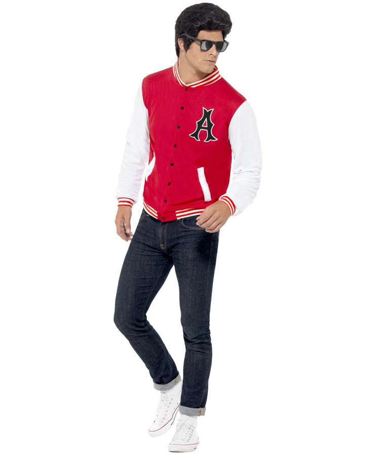 50s College Jock Letterman Mens Jacket