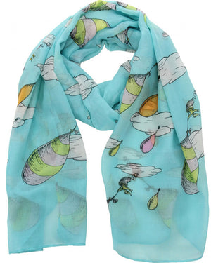 Dr Seuss Oh the Places You'll Go! Lightweight Scarf