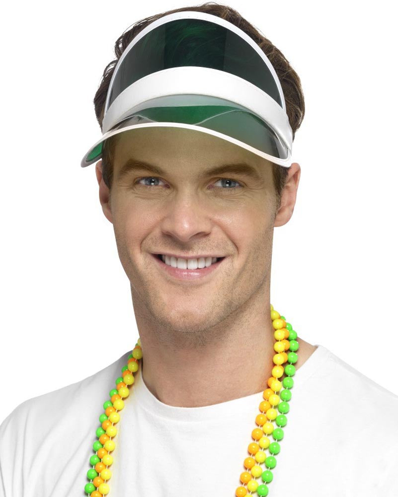 Green 80s Sun Visor