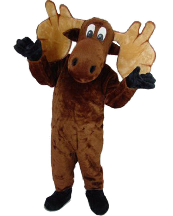 Cartoon Moose Professional Mascot Costume