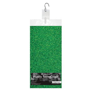 Soccer Grass Plastic Tablecover