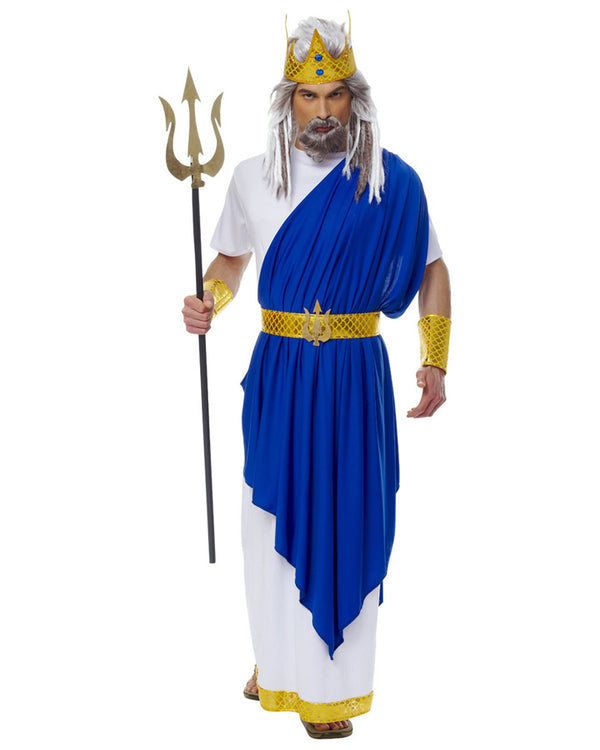 King Neptune Robe Mens Costume