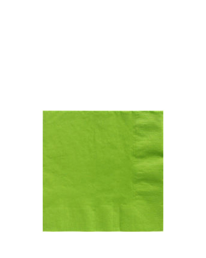 Kiwi Green Beverage Napkin Pack of 20